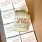 Cancer Sucks Candle - Cypress Fig
